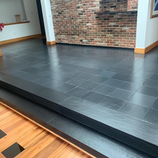 NOVA Stone Care Slate Floor Restoration