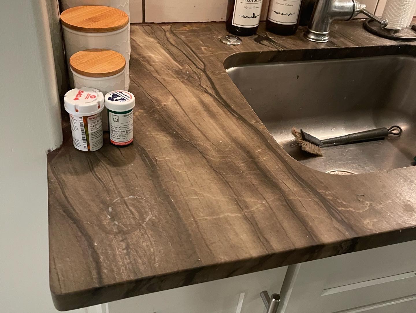 Leathered_Quartzite_Countertop_Etch_Removal_Sealing_8