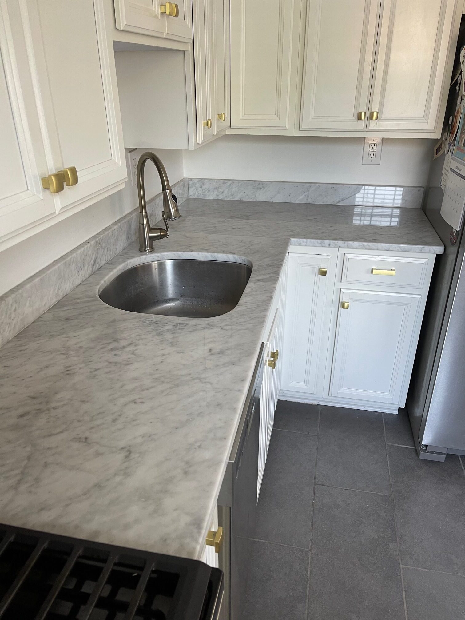 marble kitchen countertop refinishing services
