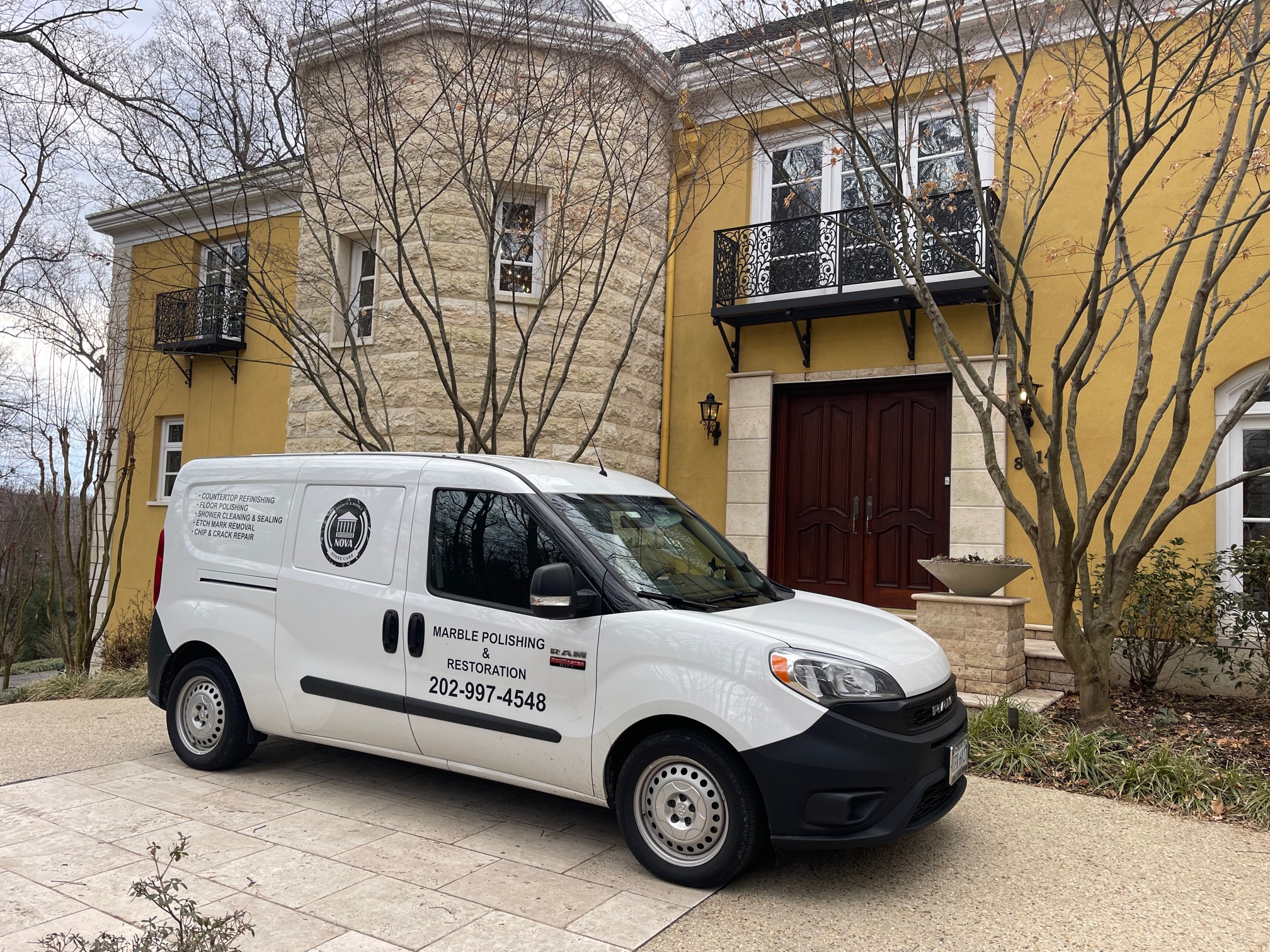 Tumbled Limestone Floor Deep Cleaning And Sealing NOVA Stone Care