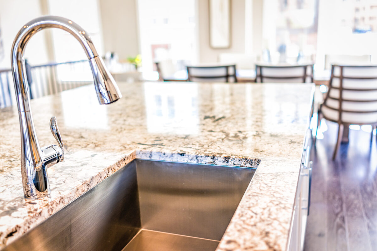 Granite counterop restoration